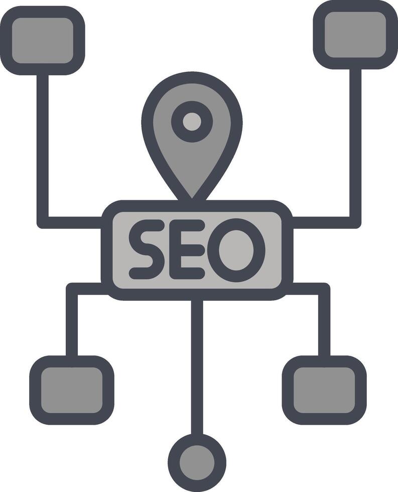 SEO Structure Vector Icon