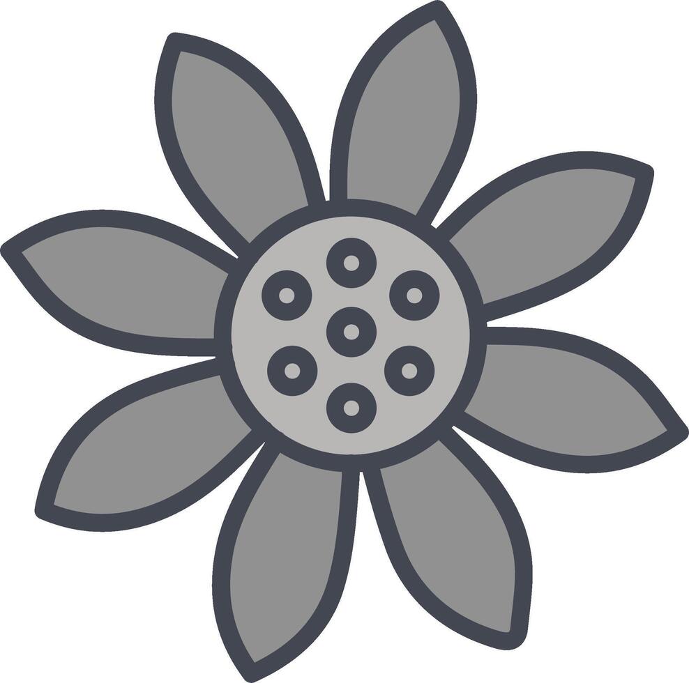 Sunflower Vector Icon