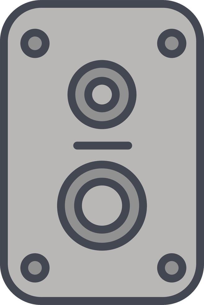 icono de vector de altavoz