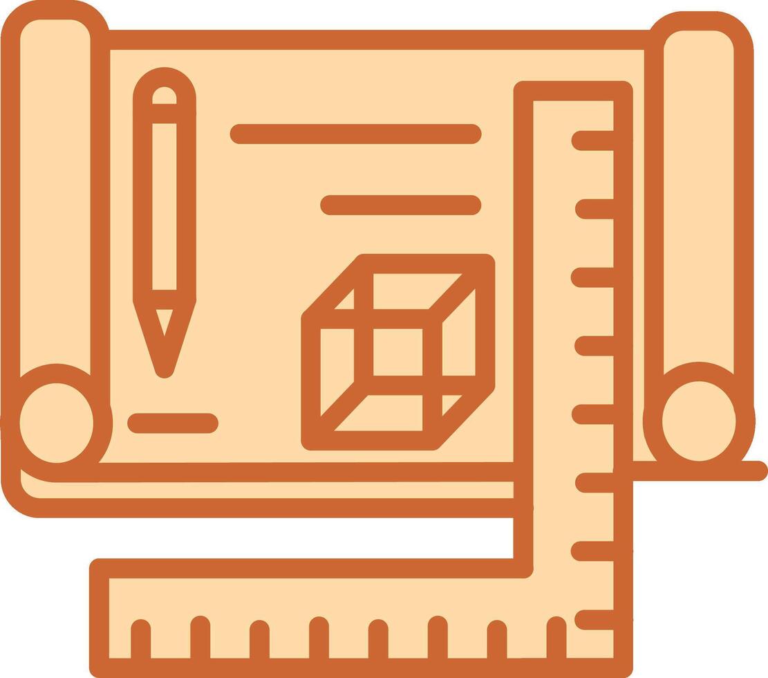 Blueprints Vector Icon