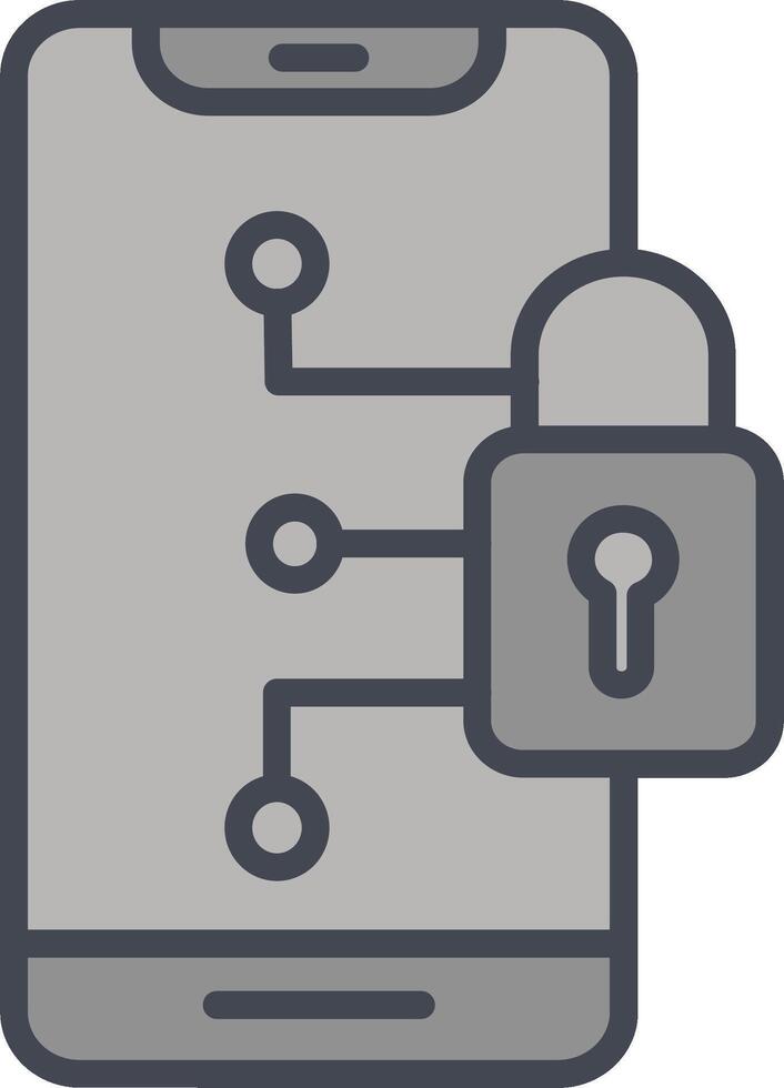 Secure Device Vector Icon
