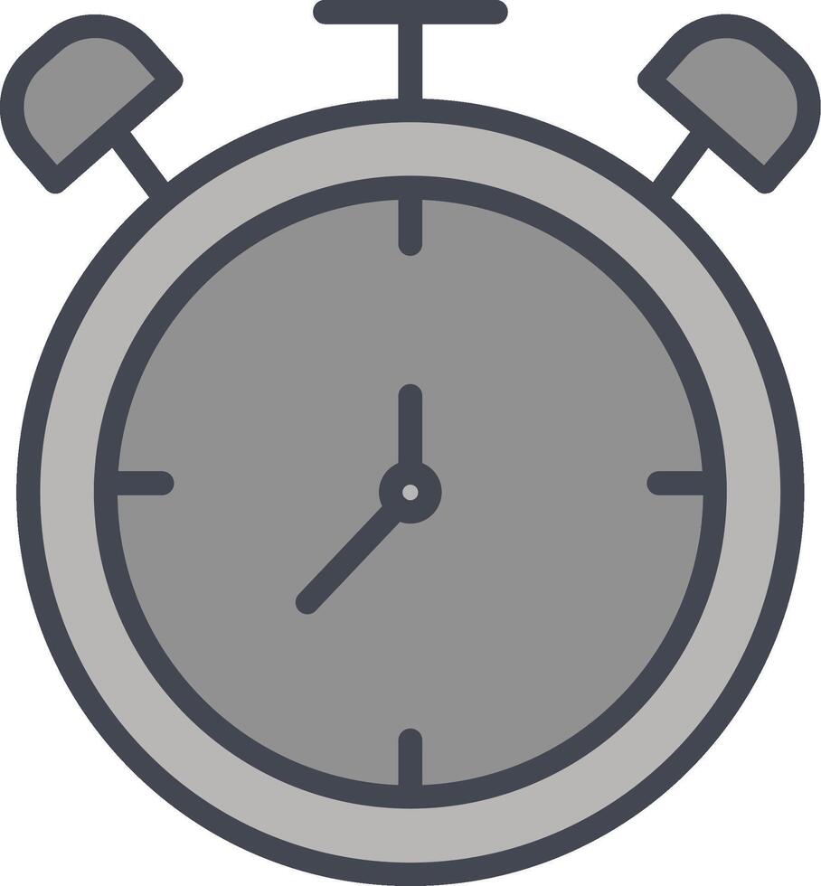 icono de vector de reloj grande