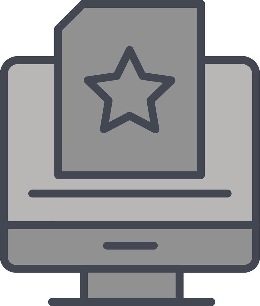 icono de vector de estrella