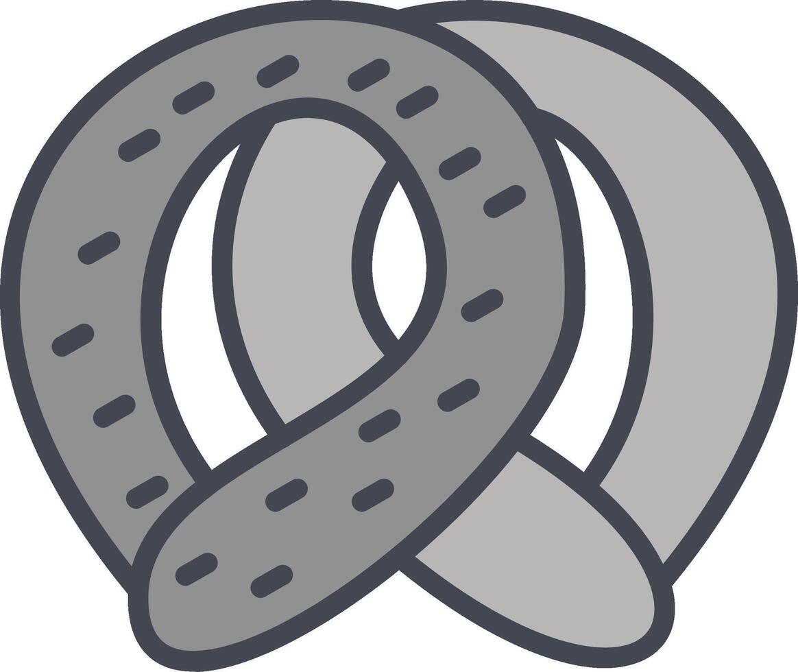 Pretzel Vector Icon