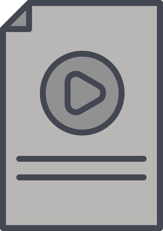 Audio File Vector Icon