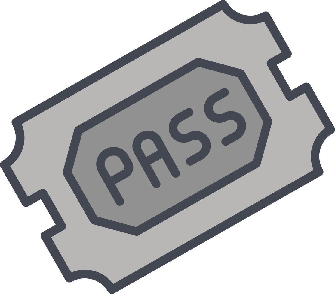 Passes Vector Icon