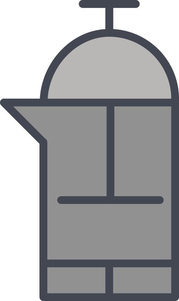 French Press Vector Icon