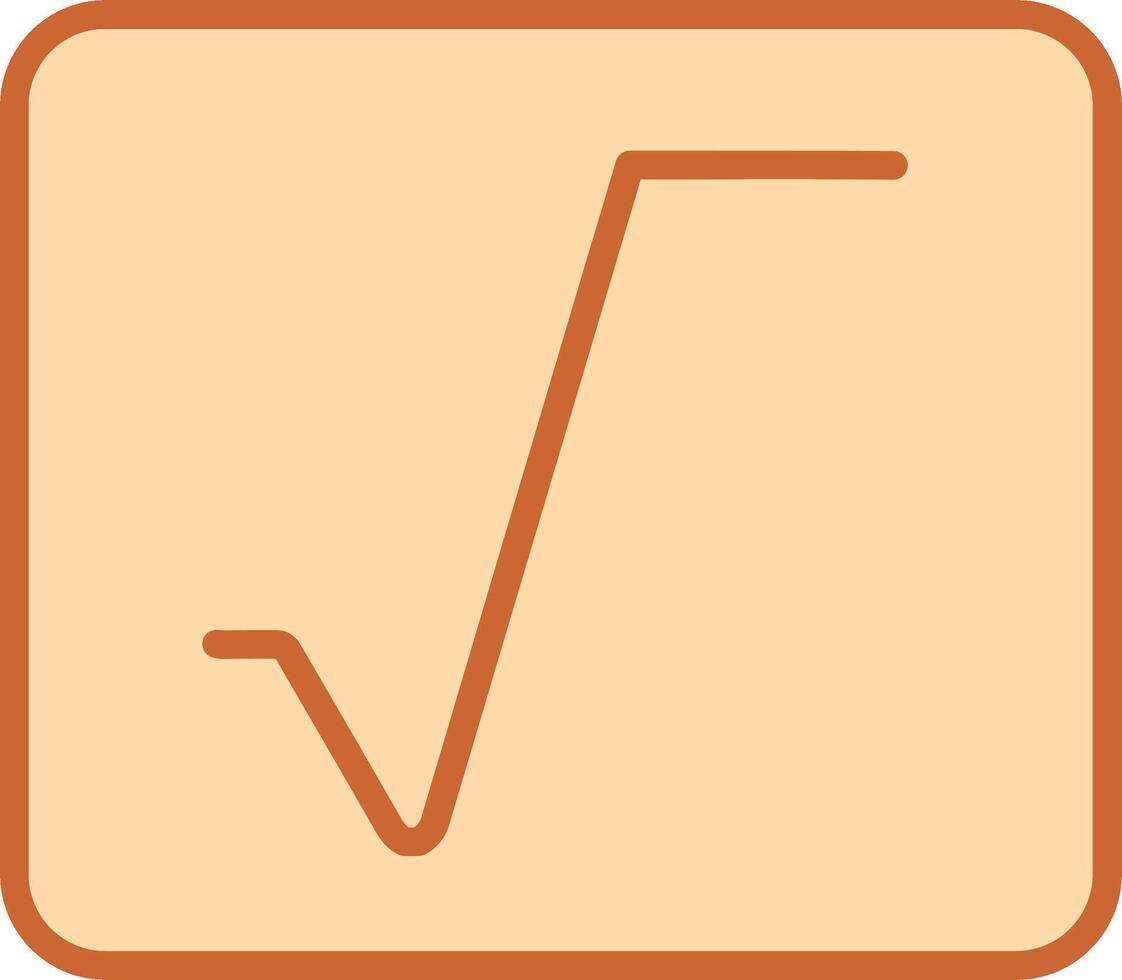 Square Root Vector Icon