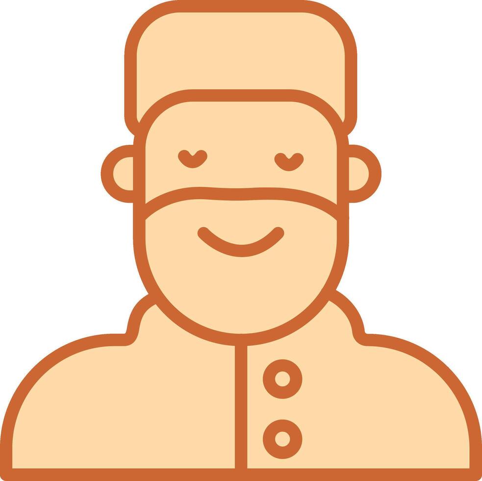 Islamic Man Vector Icon