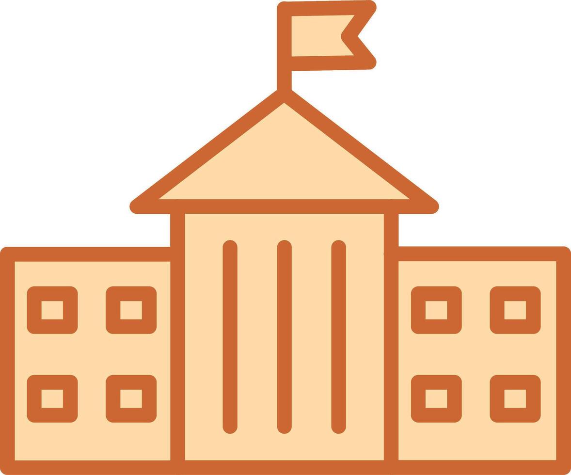 Presidential Building Vector Icon