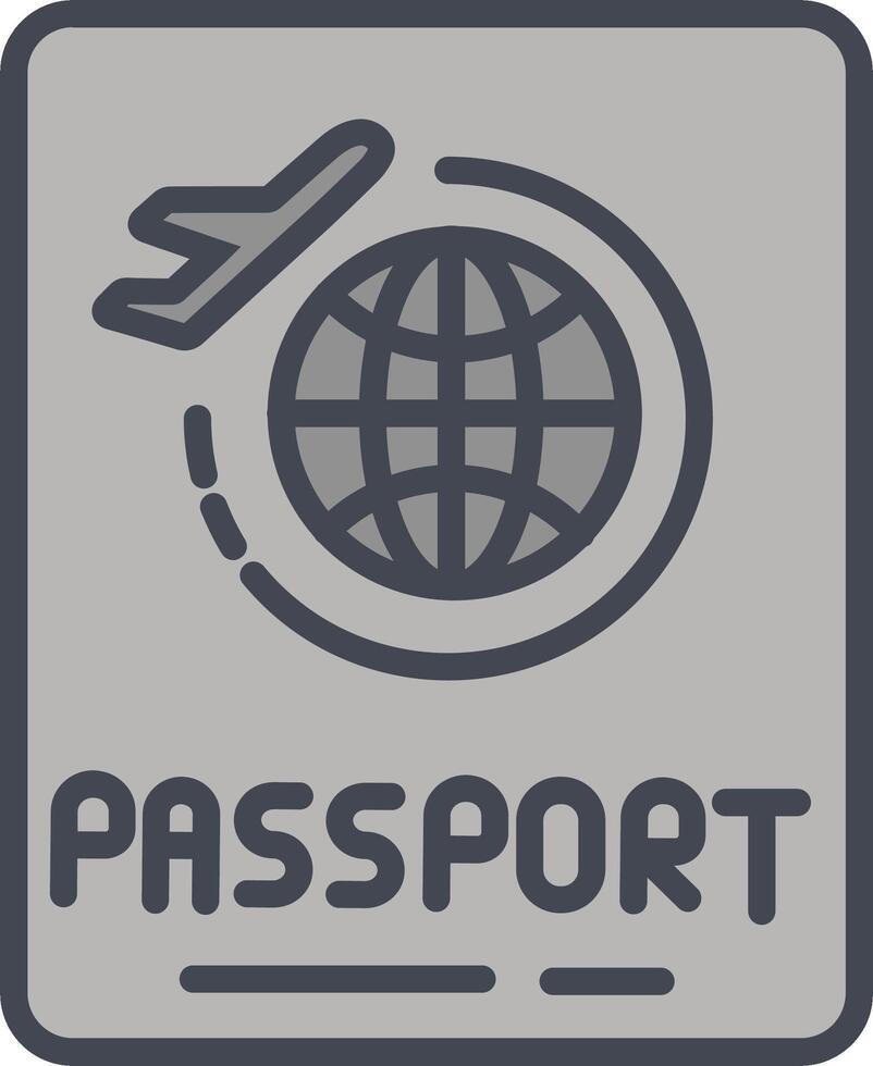 Passport Vector Icon