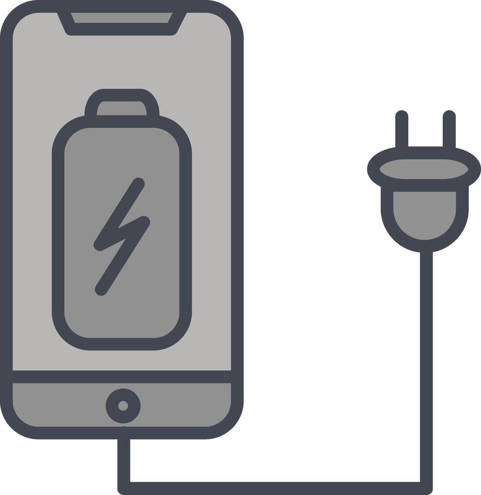 Cell and Plug Vector Icon