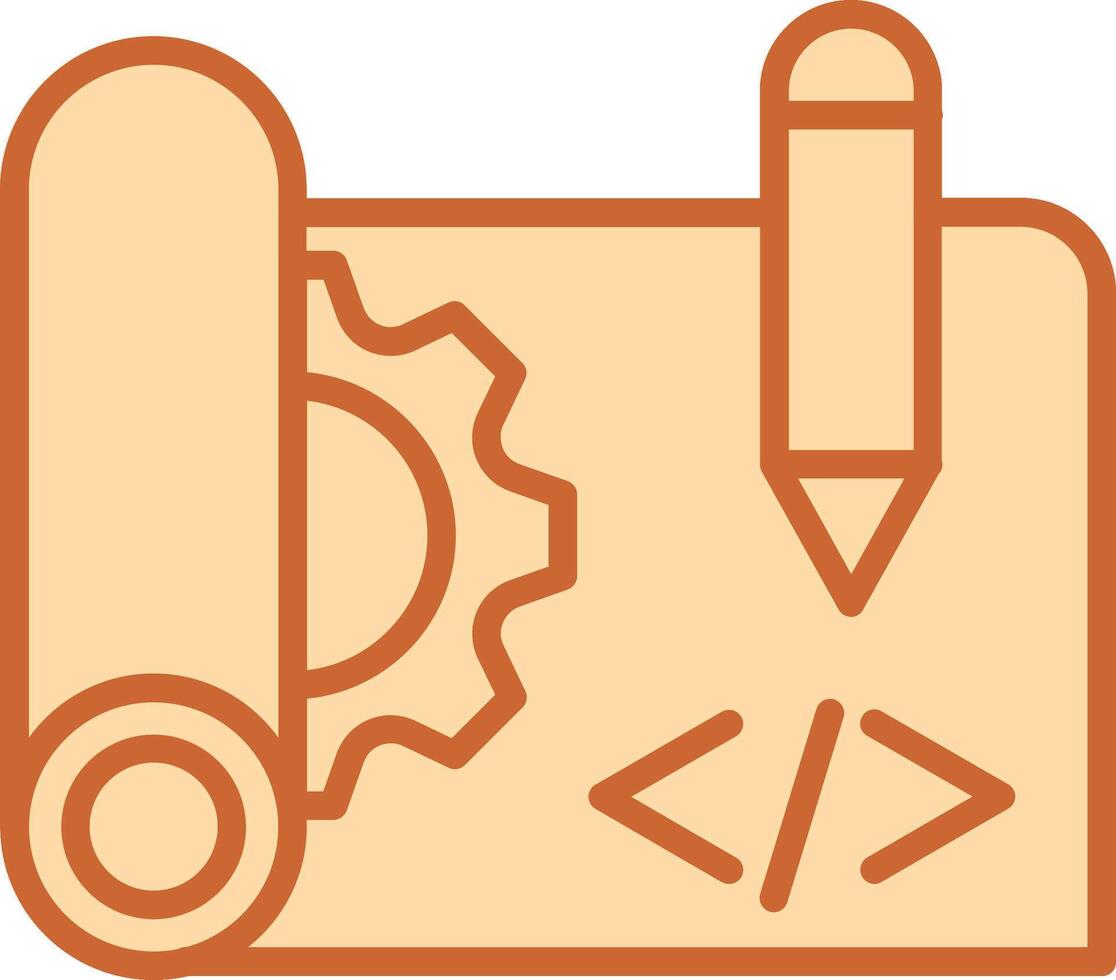 Blueprints Vector Icon