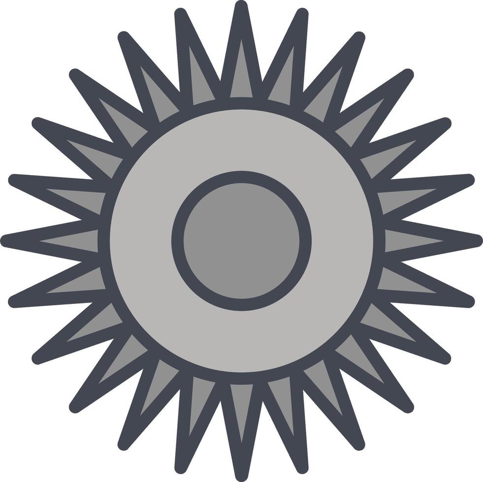 Optical Radiation Vector Icon