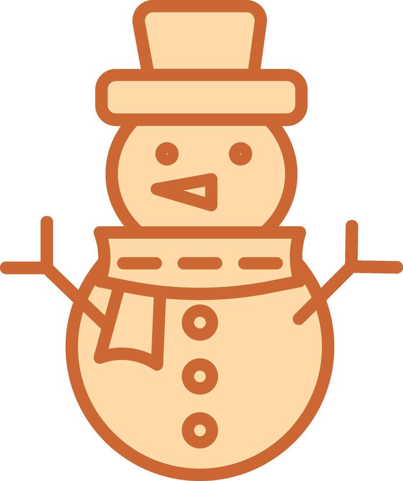 Snowman Vector Icon