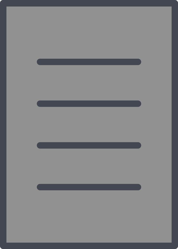 Menu Vector Icon