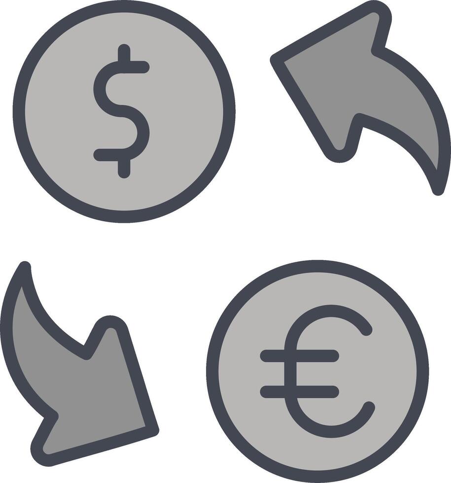 Currency Exchange Vector Icon