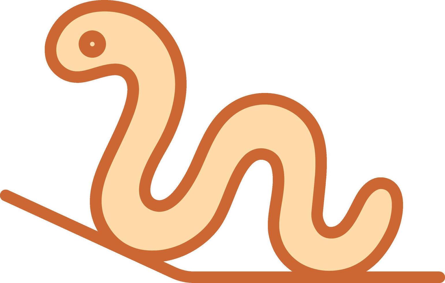 Worm Vector Icon