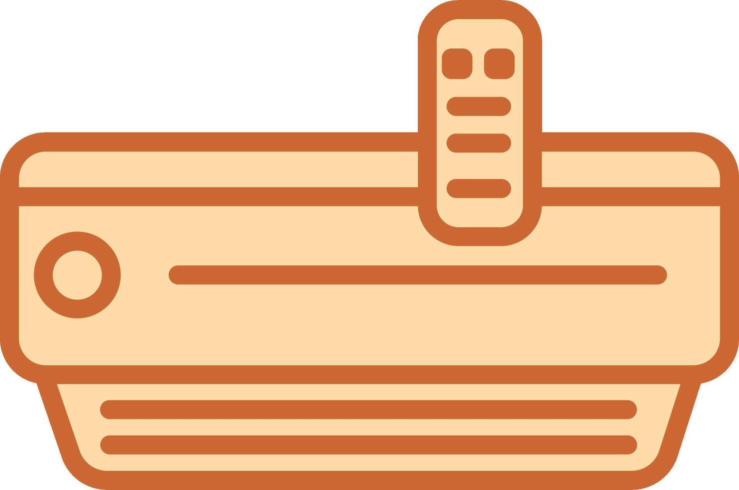 Mobile Air Conditioner Vector Icon