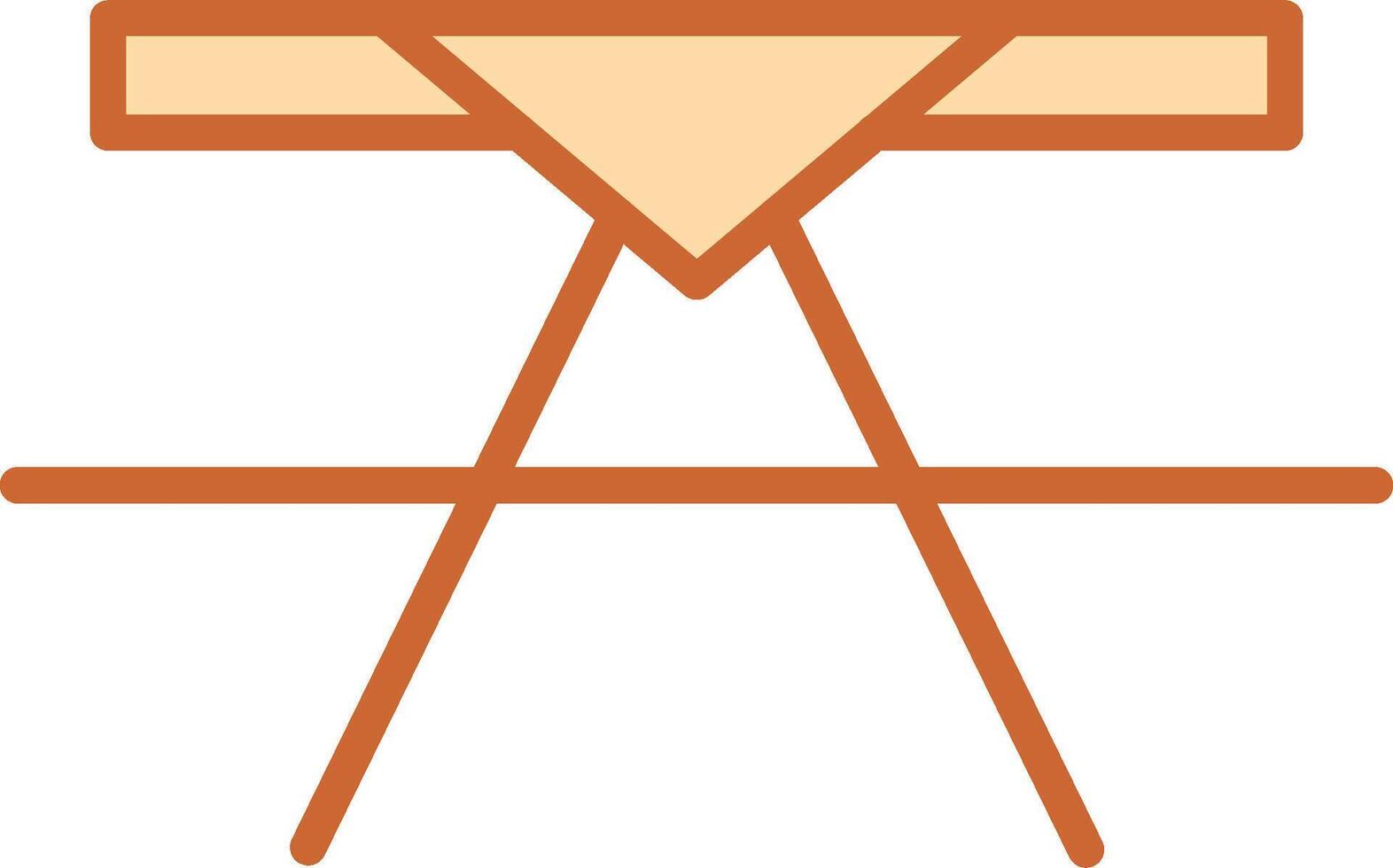 Picnic Table Vector Icon