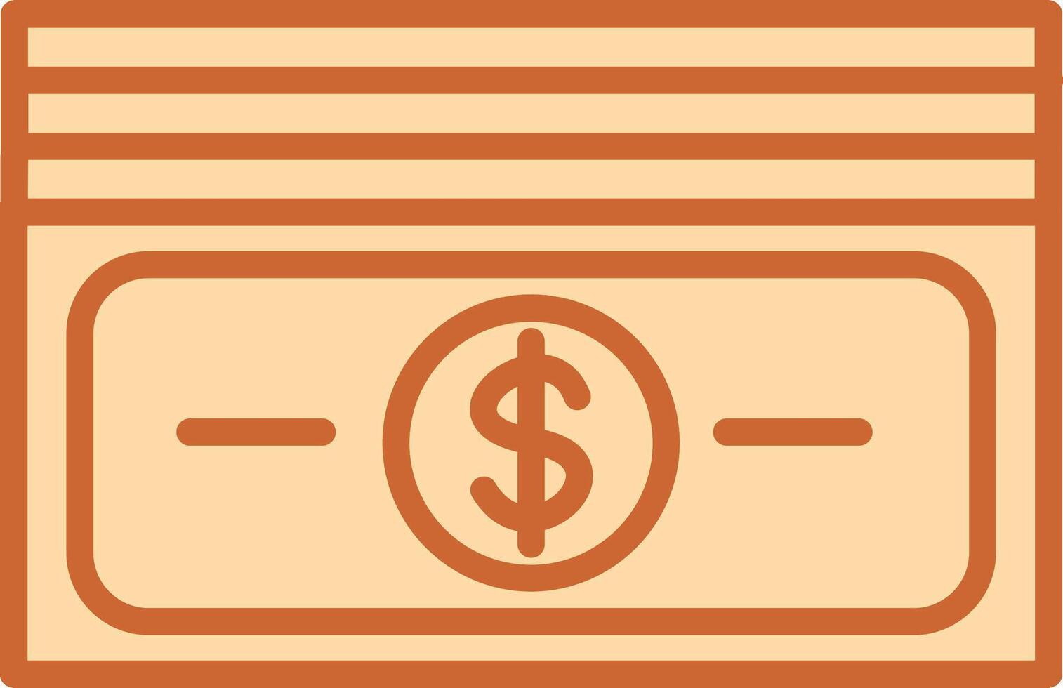 Pack of Bills Vector Icon
