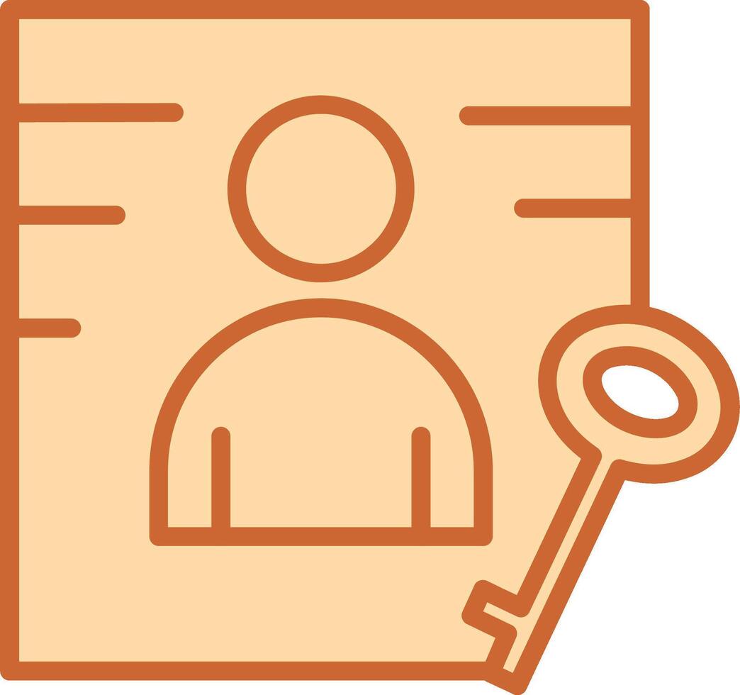 Business Key Vector Icon