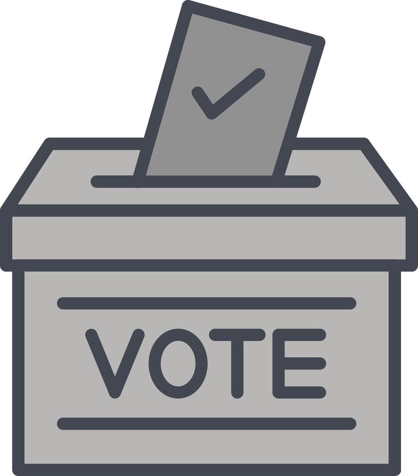 Ballot Vector Icon