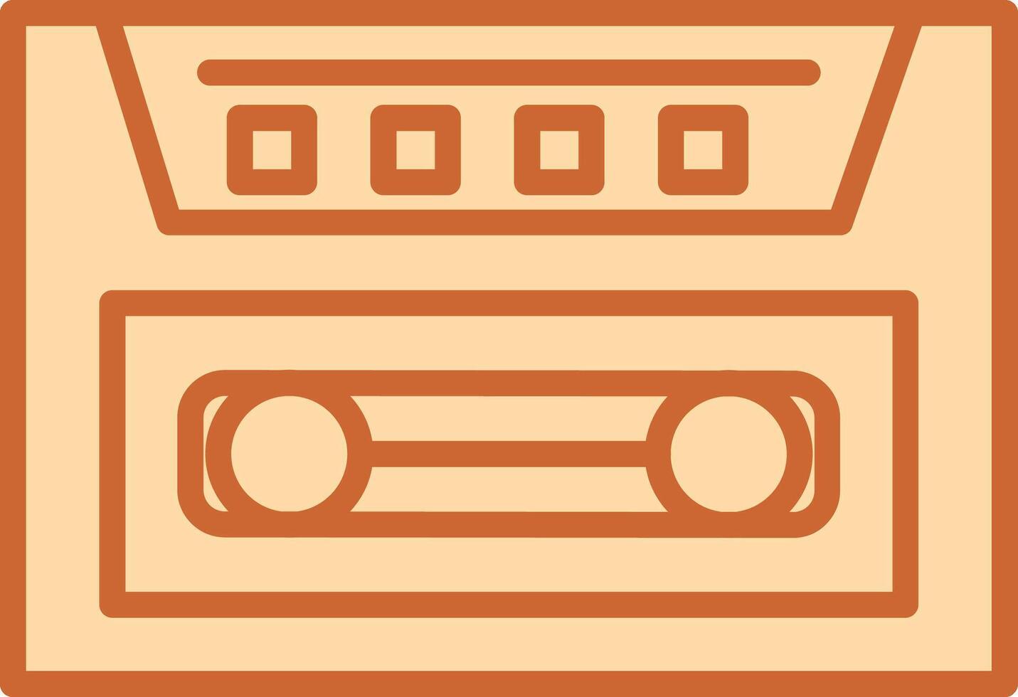 Cassette Vector Icon