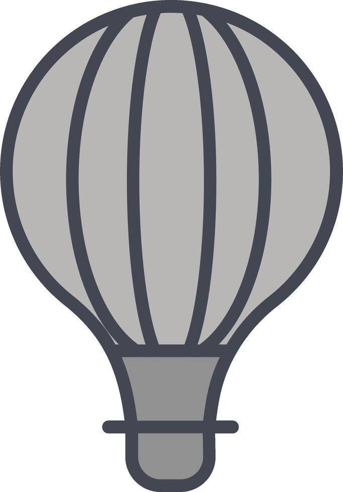 Hot Air Balloon Vector Icon