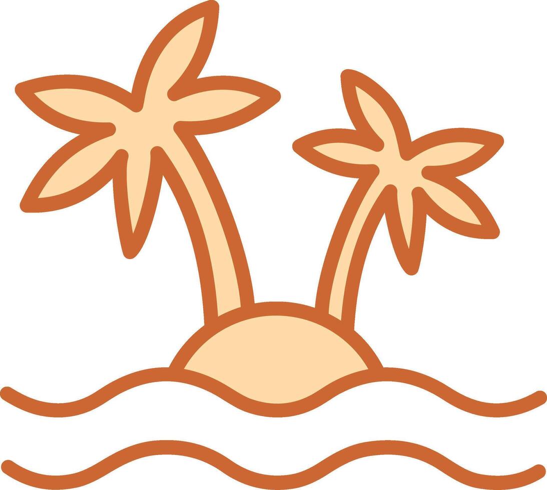 Island Vector Icon