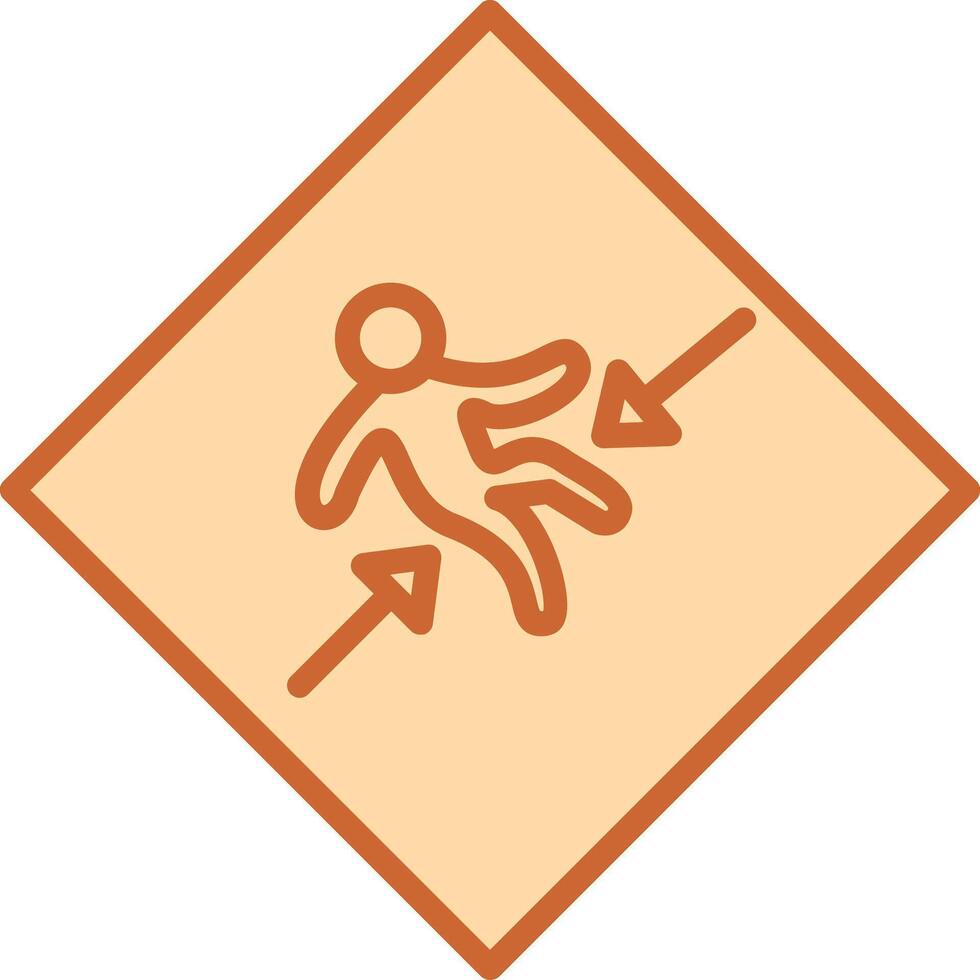 Crush Zone Vector Icon