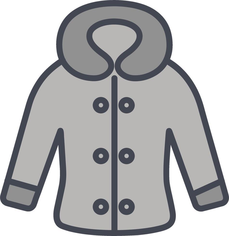 Winter Clothes Vector Icon