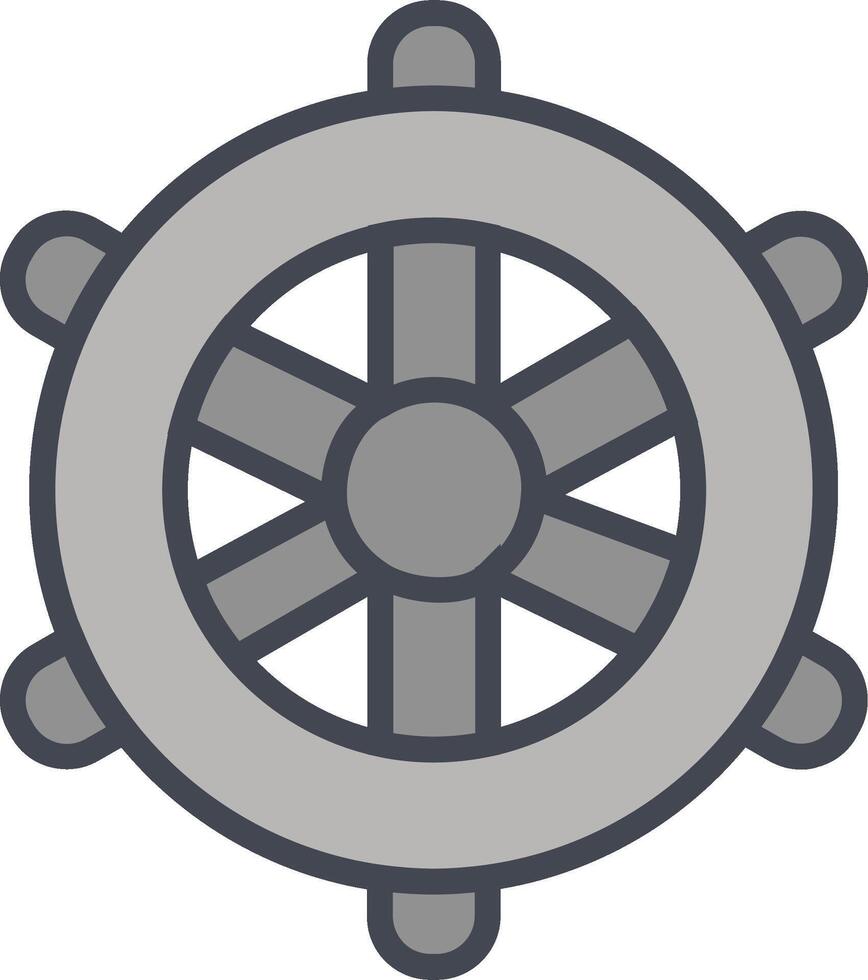 Rudder Vector Icon