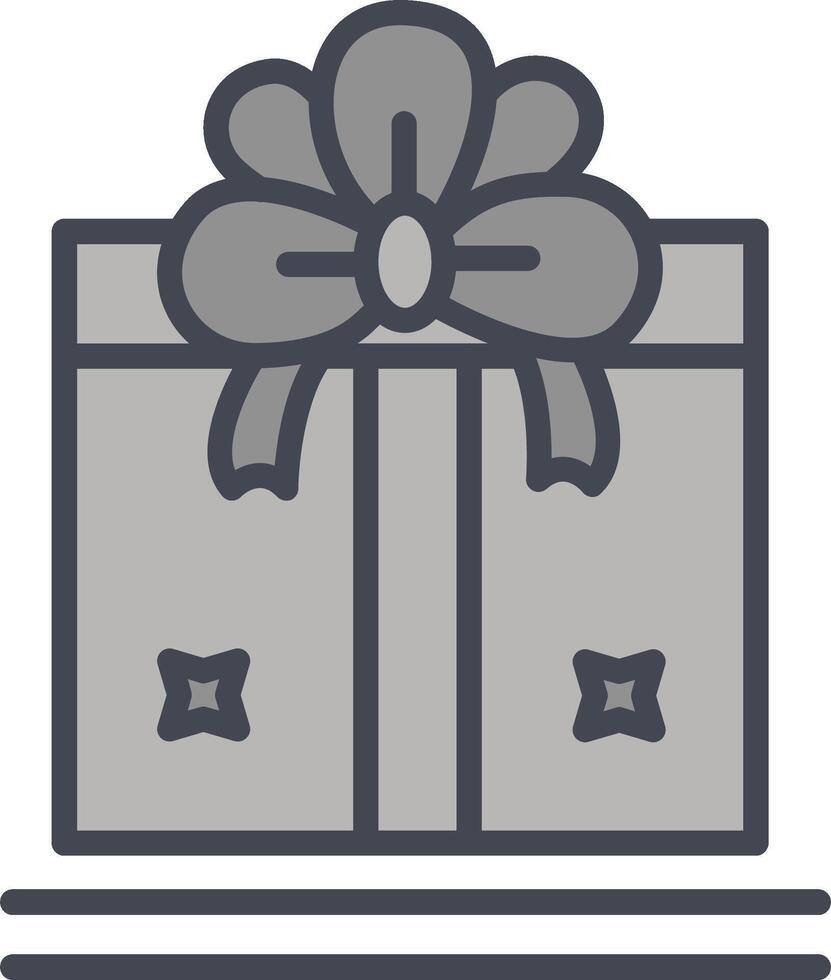 icono de vector de regalo