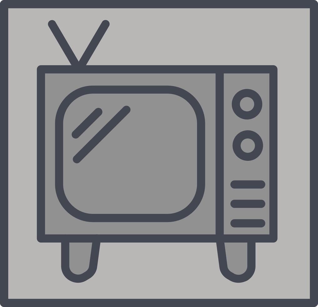 icono de vector de television