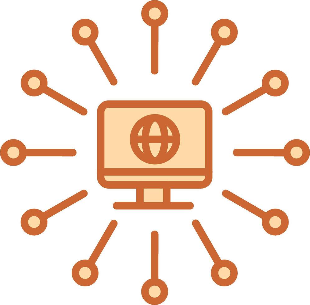 Networks Vector Icon