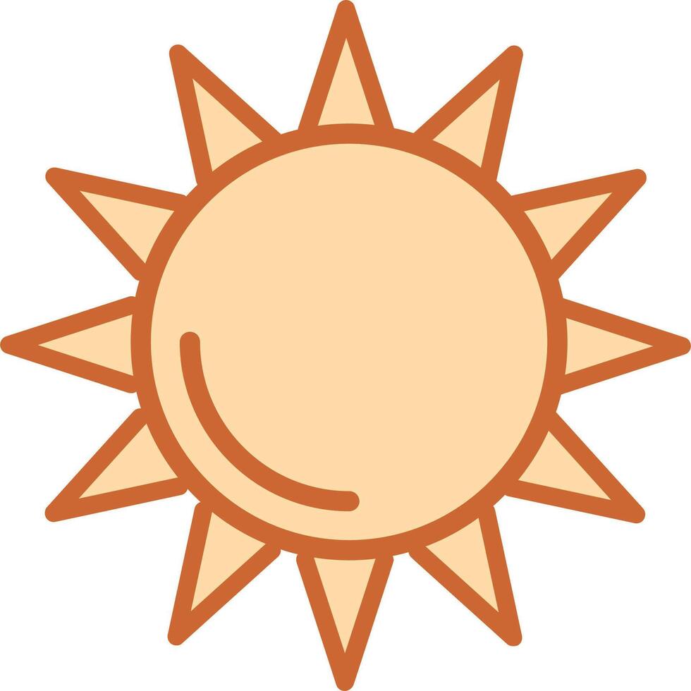 Sun I Vector Icon