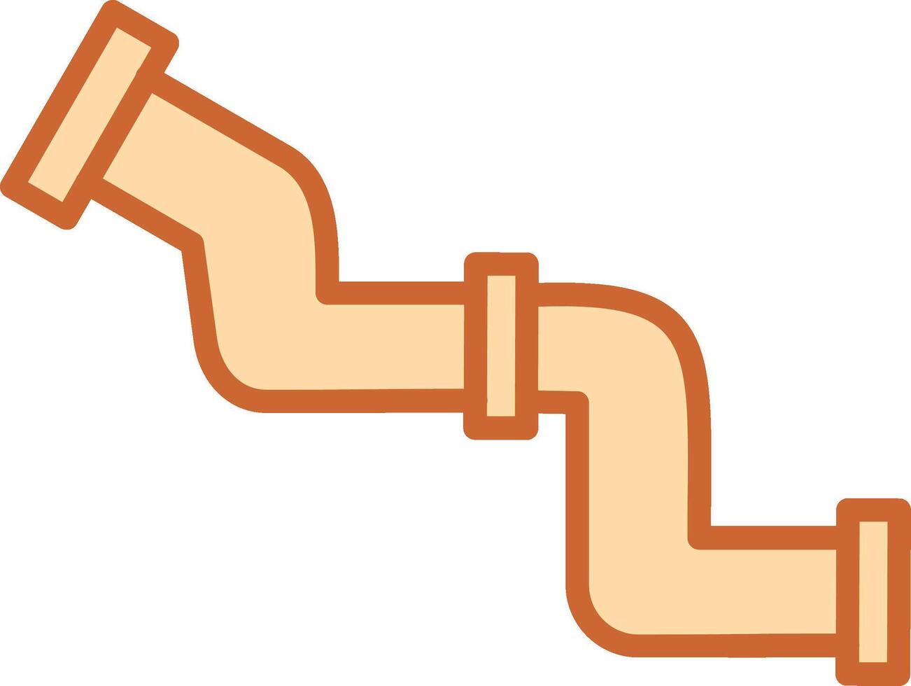 Water Pipe Vector Icon
