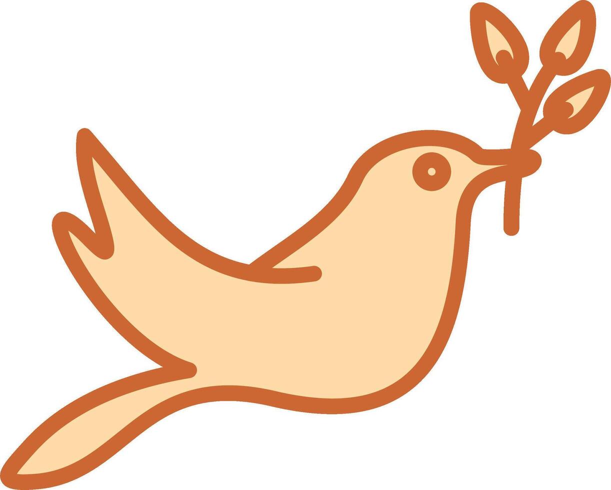 Cute Bird Vector Icon