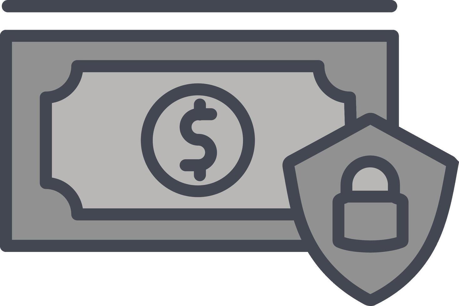 Secure Money Vector Icon