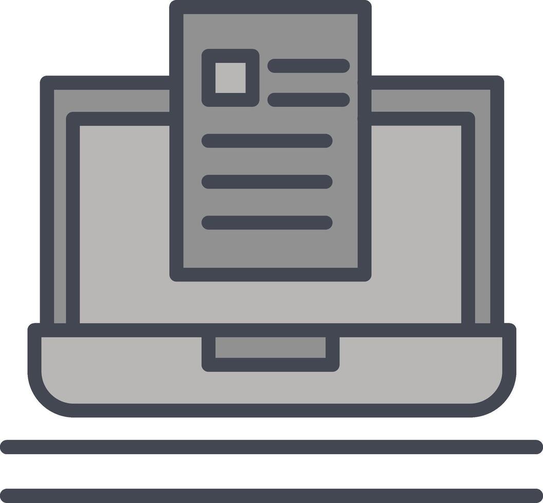 Blog Vector Icon