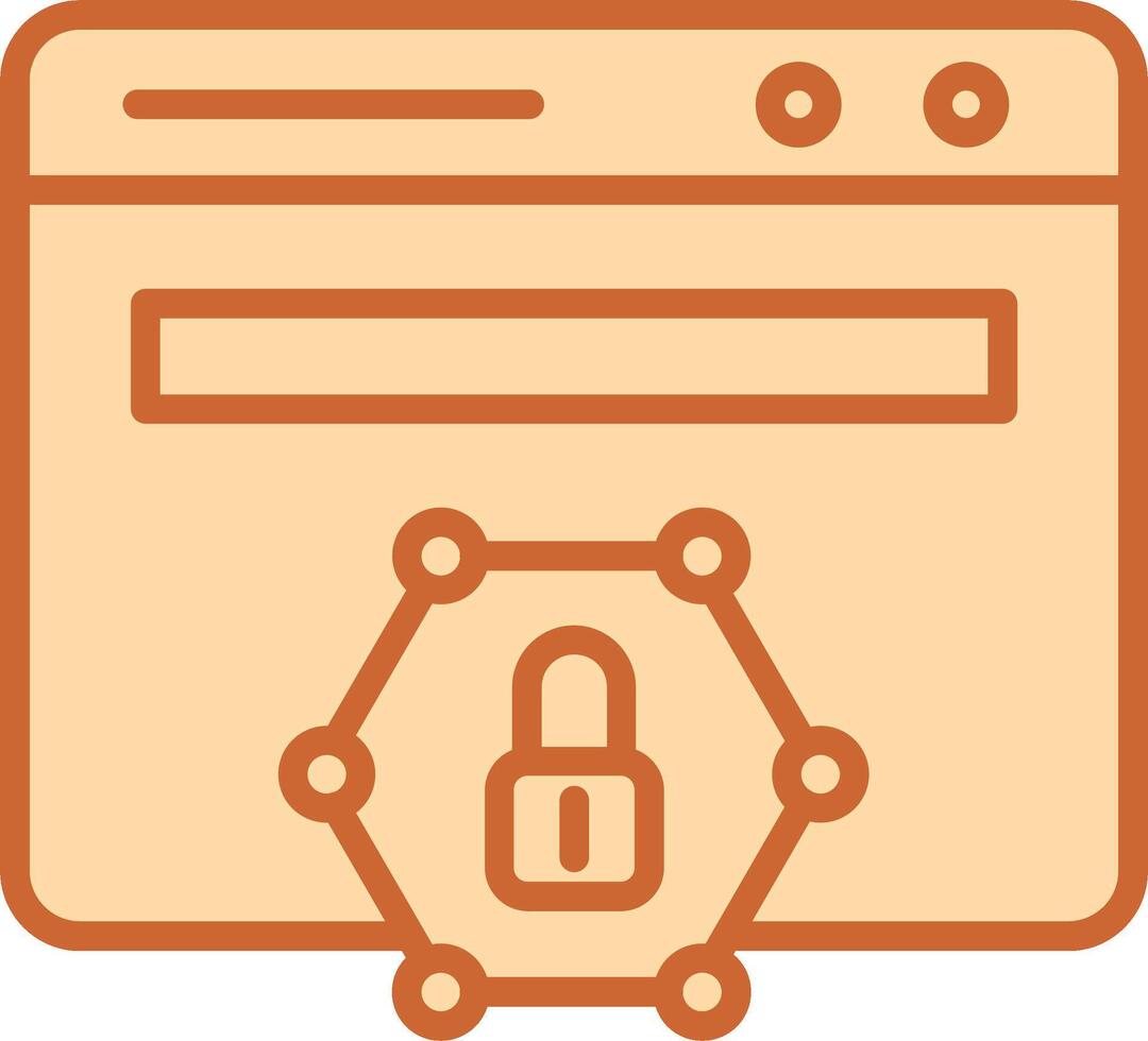 Web Protected Vector Icon