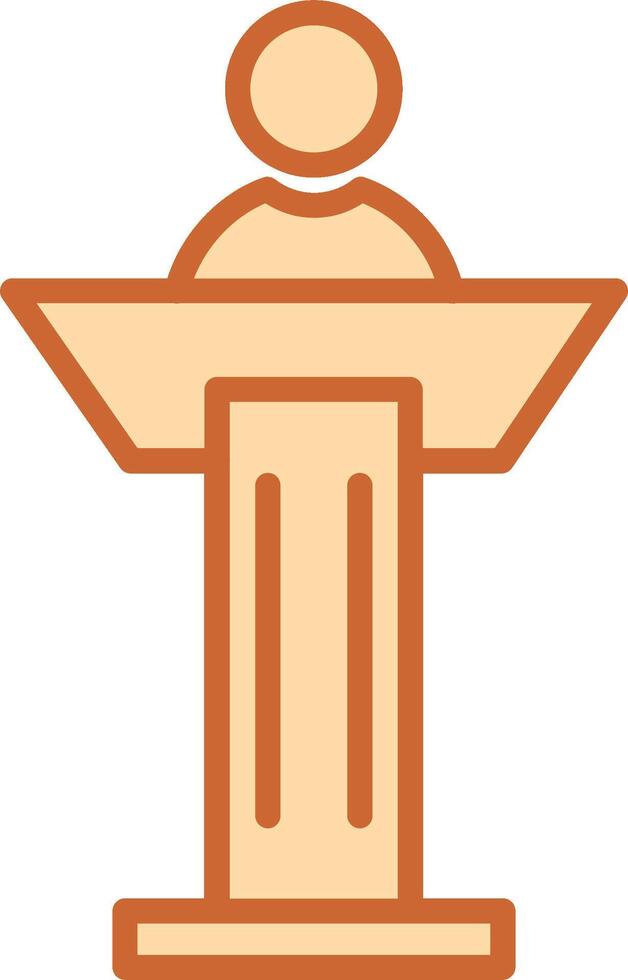 Podium Vector Icon