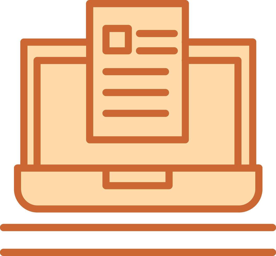 Blog Vector Icon