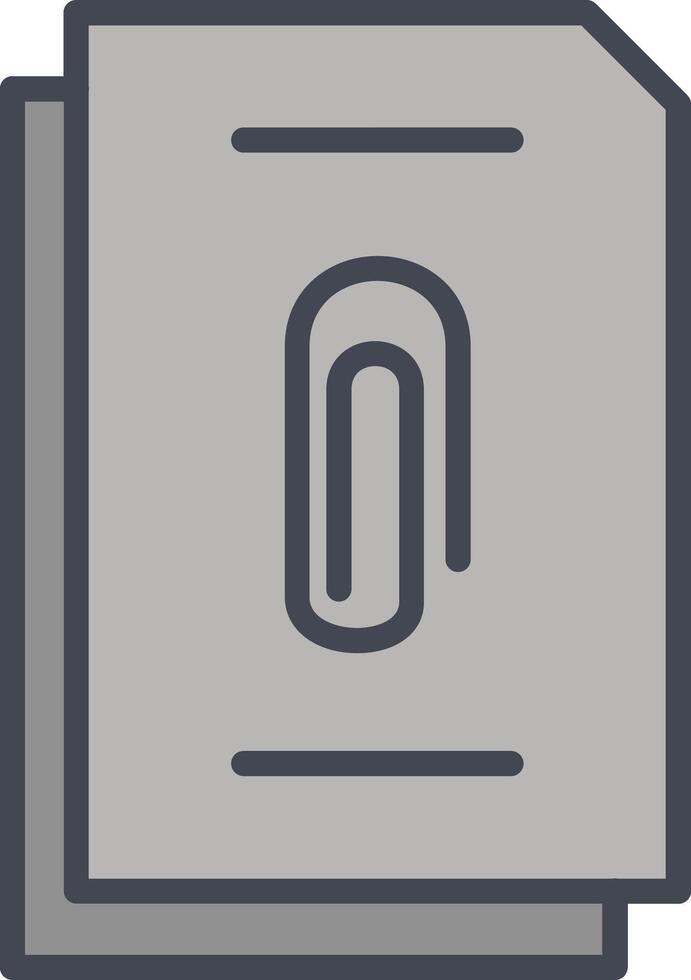 Clip Vector Icon