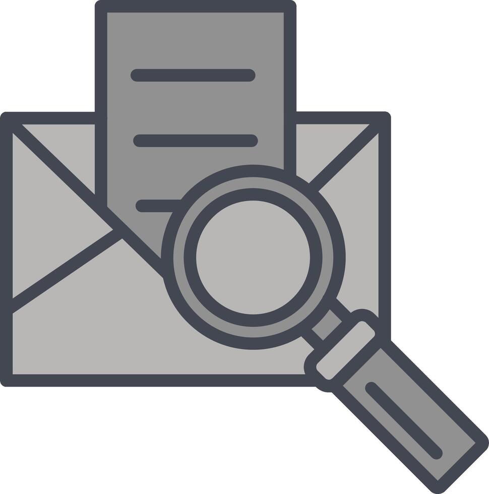 Magnifier Male Vector Icon