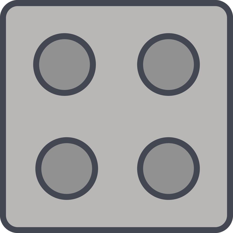 Dice Vector Icon