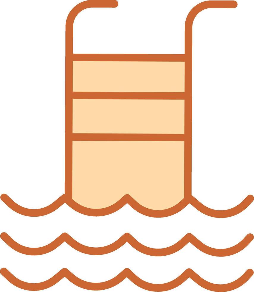 Swimming Pool Vector Icon