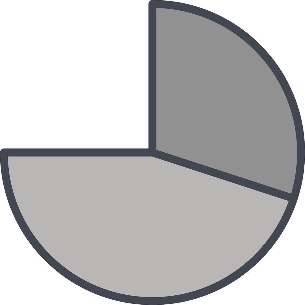 Pie Chart Vector Icon