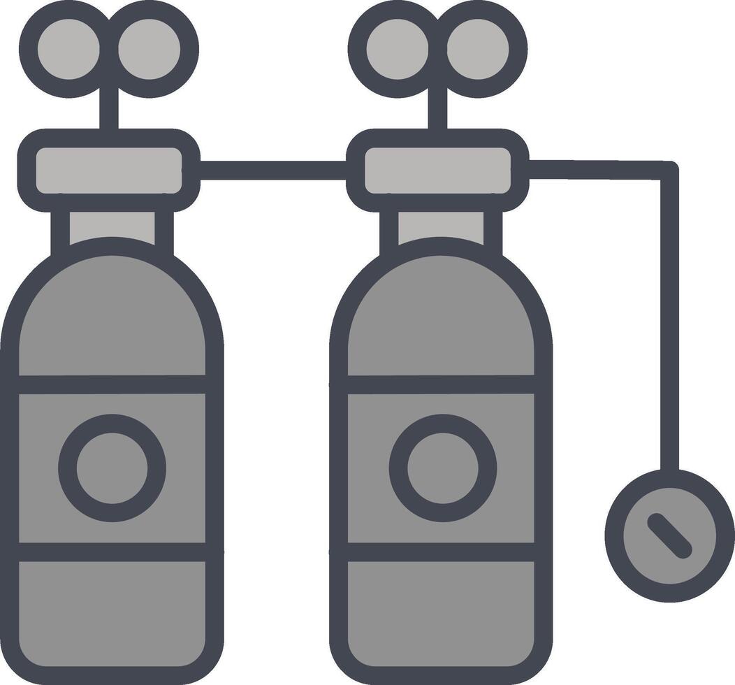 Oxygen Tank Vector Icon